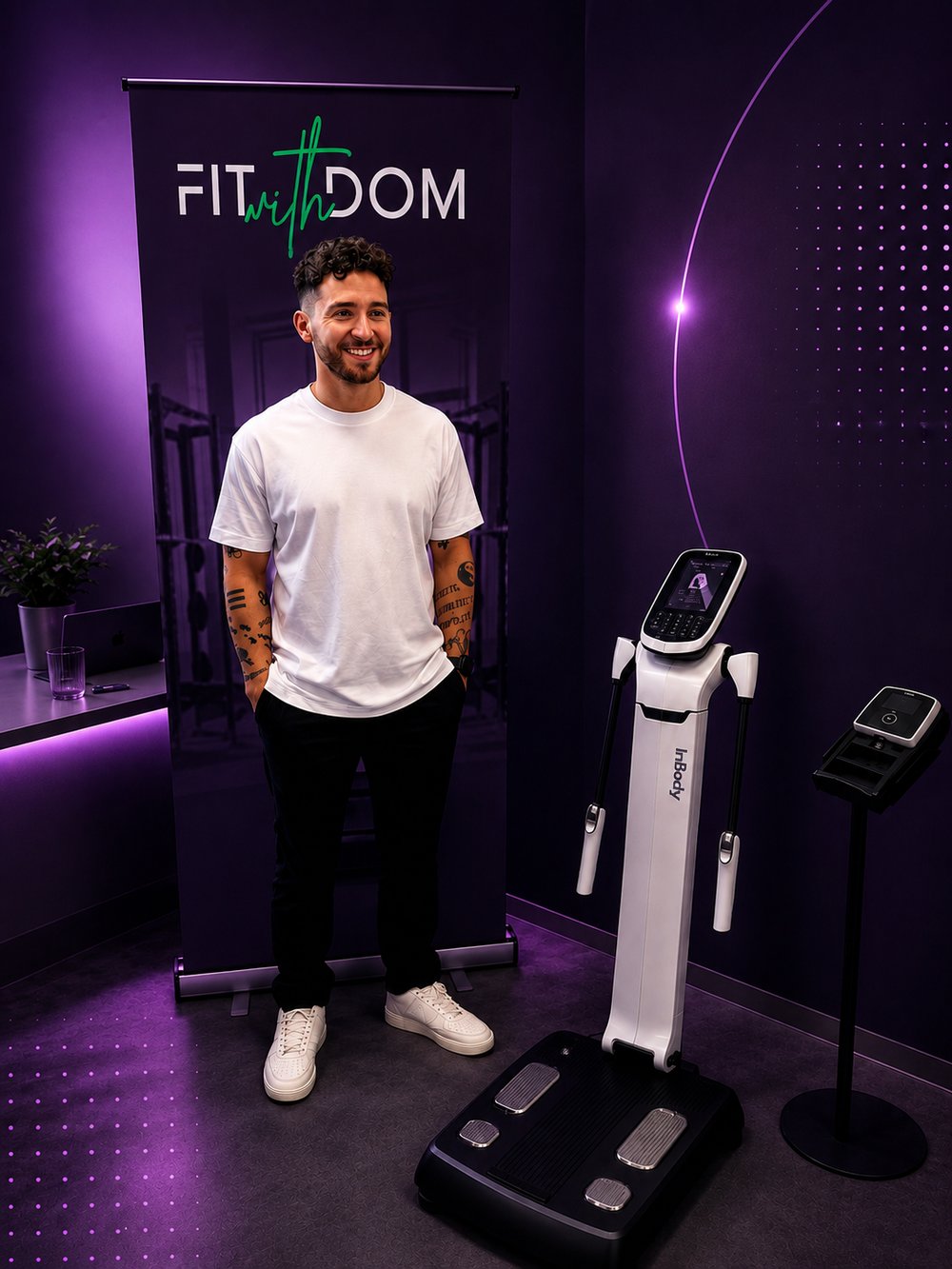Dom Šesták – FitWithDom s přístrojem InBody 380
