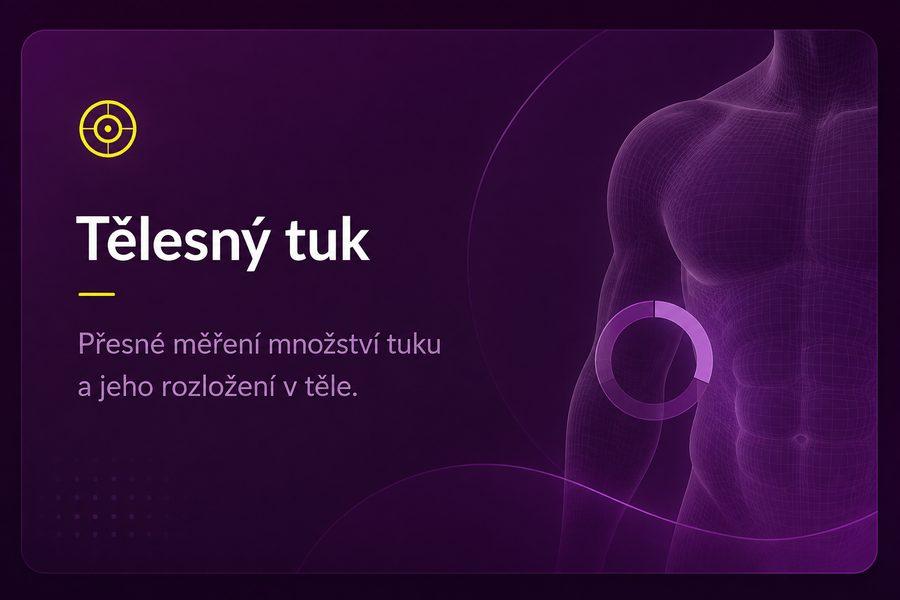 Tělesný tuk – přesné měření množství tuku a jeho rozložení v těle
